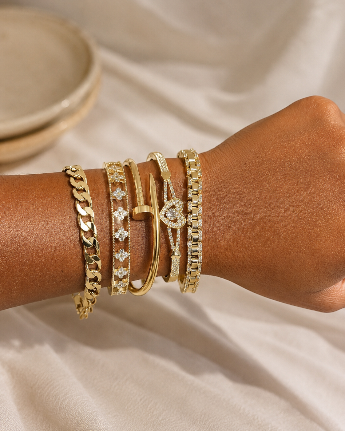 Blossom Luxe Bangle