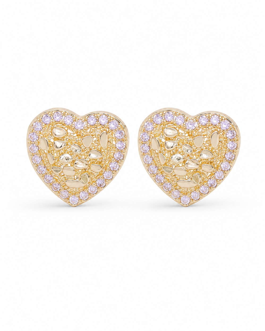 Paris Heart Studs